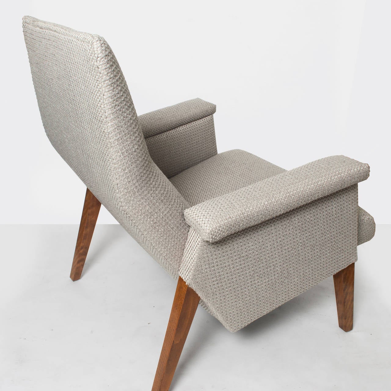 Scandinavian Modern Midcentury Modern Armchairs with Angular Form 3