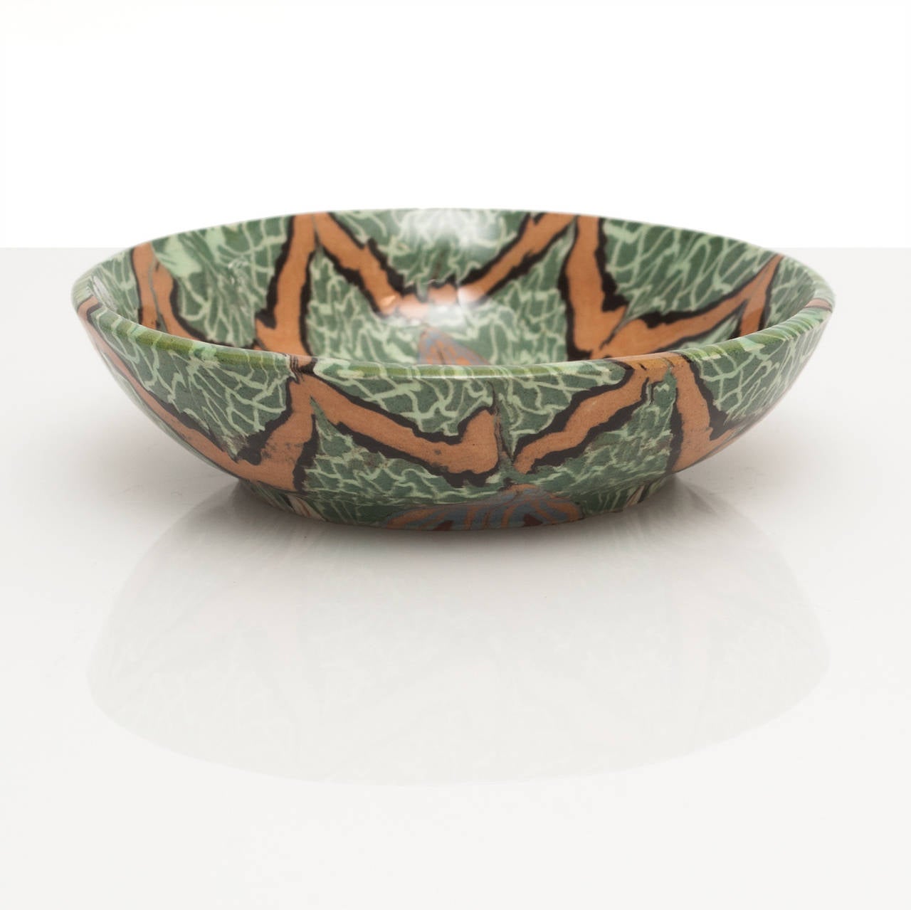 Mid-Century Modern Small French Vallauris Bowl by Ceramicist Jean Gerbino