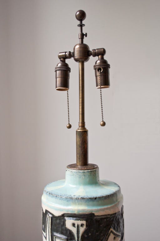 Zsolnay (pecs) Mid-Century Ceramic Lamps 1