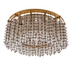 Huge Hans-Agne Jacobsson chandelier hundreds of crystals