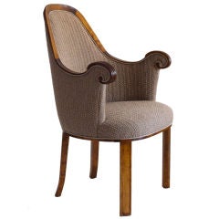 Elegant Swedish Art Deco bergere from Nordiska Kompaniet 1930