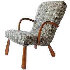 Philip Arctander armchair from Nordisk Staal & Møbel Central, designed 1940's