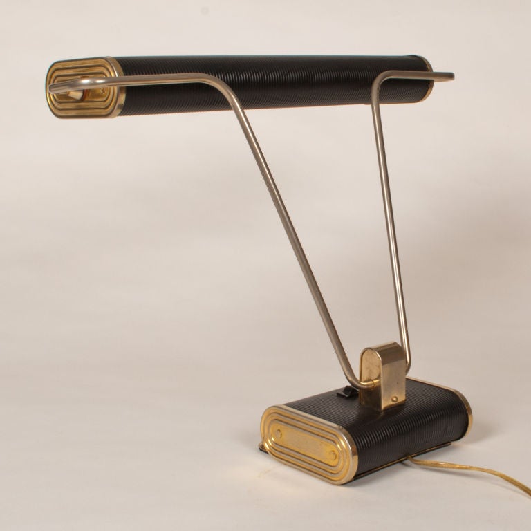 20th Century French Art Deco desk lamp by Eileen Gray for Jumbo