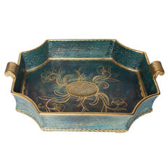 Swedish Art Deco tray / bowl by Josef Ekberg, Gustavsberg. 7