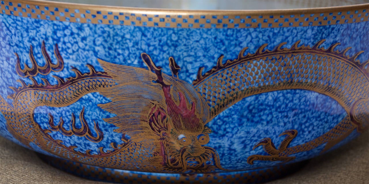 wedgwood fairyland dragon lustre bowl