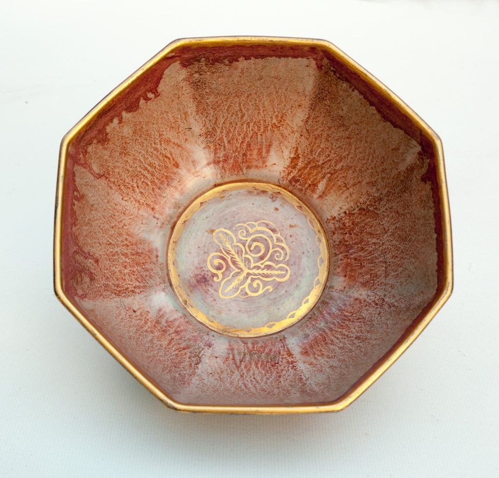Swedish art deco ceramic bowl by Josef Ekberg, Gustavsberg 1927 at 1stdibs