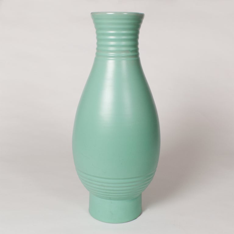 Art Deco Swedish art deco ceramic vases by Ewald Dahlskog for Bo Fajans
