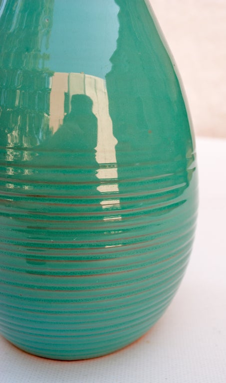 Swedish art deco ceramic vases by Ewald Dahlskog for Bo Fajans 3