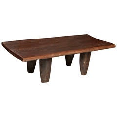 Early 20th Century Exotic Wood Bench Early 20th Century Exotic Wood Bench