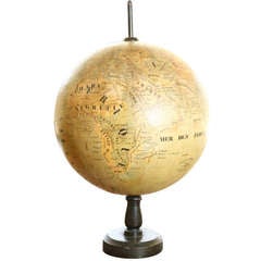 Turn of the Century French Globe