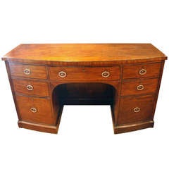 Sheraton Mahogany Bow Front Sideboard