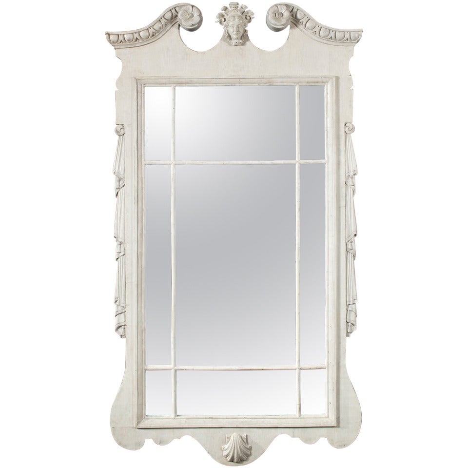 Georgian Gessoed Mirror