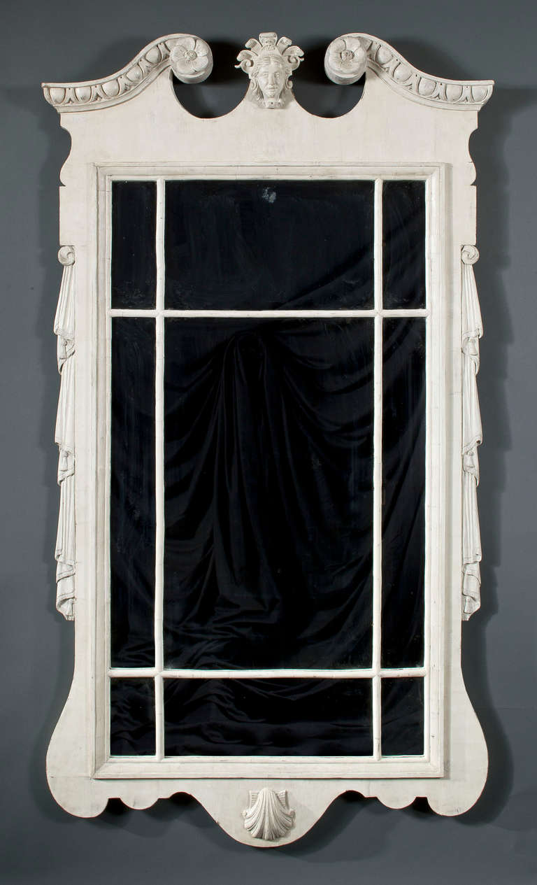 Georgian Gessoed Mirror
Irish, circa 1740