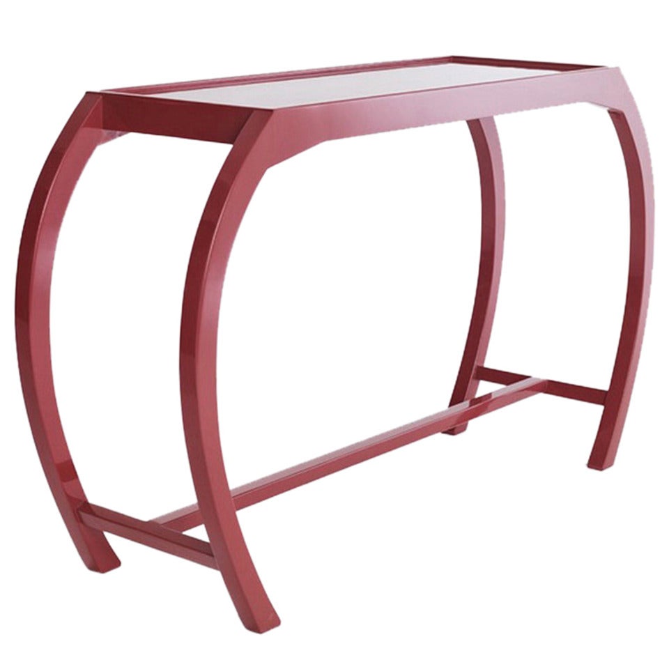Red Lacquer Altar Table