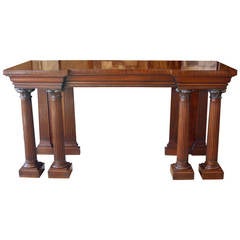 Regency Mahogany Side Table