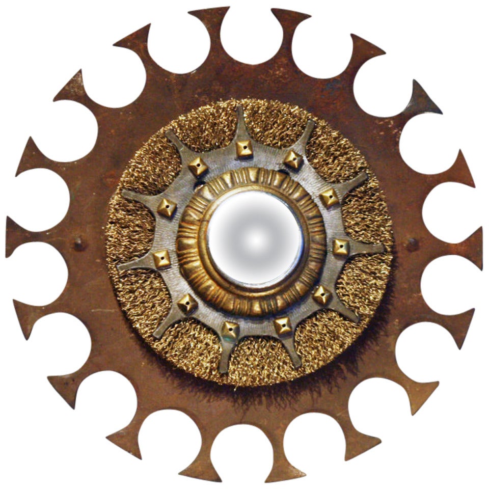 Industrial-Part Small Mirror by Cristobal Morales