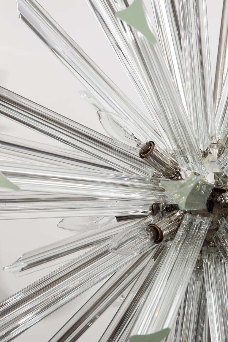 20th Century Crystal Sputnik Chandelier by Venini for Camer, SALE