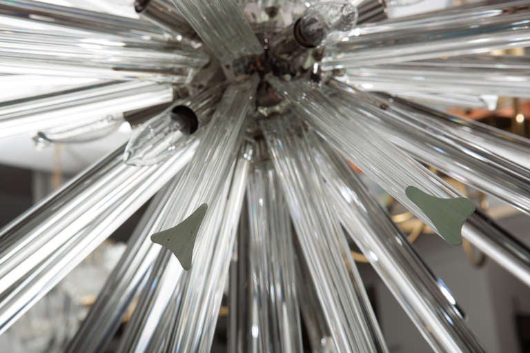 Crystal Sputnik Chandelier by Venini for Camer, SALE 1