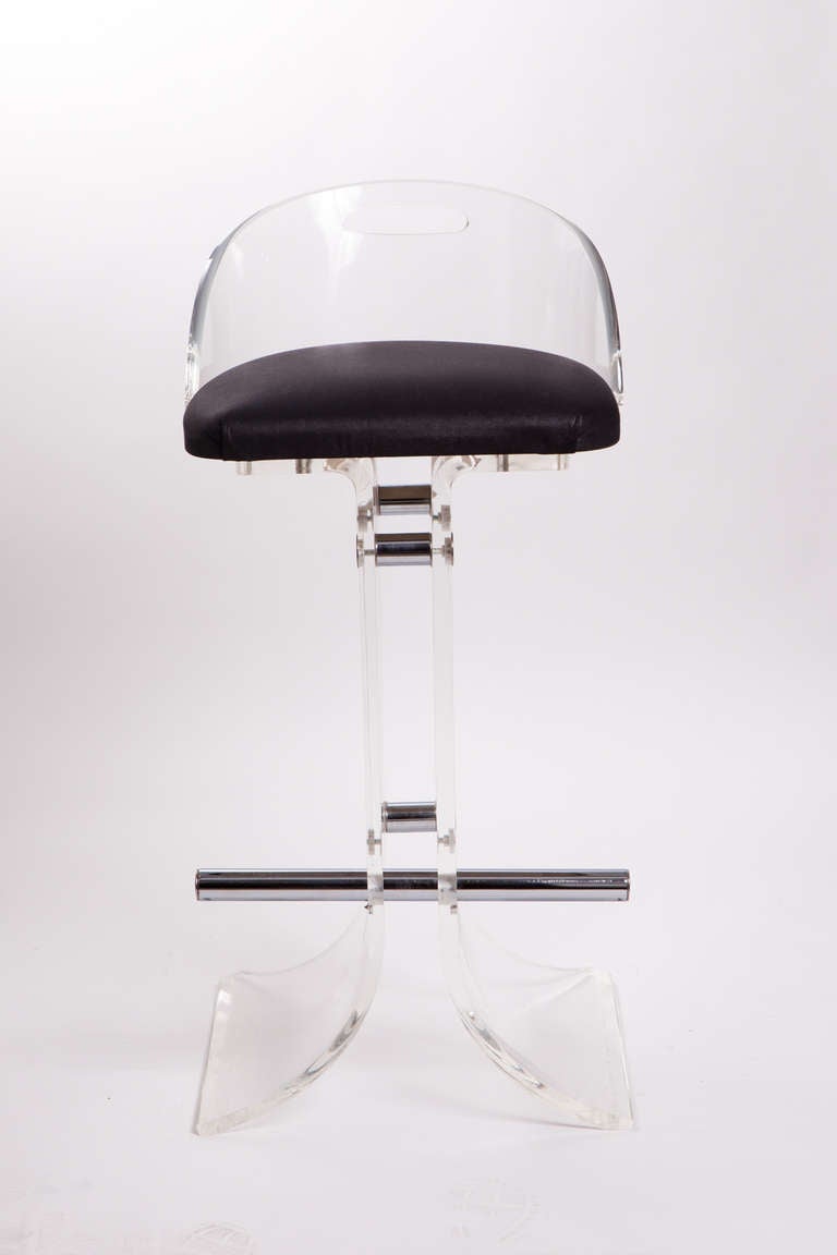 Set of 4 Bar Stools by Charles Hollis Jones