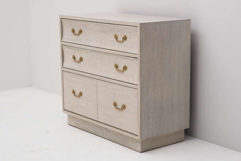 Pair of James Mont Commodes/Nightstands