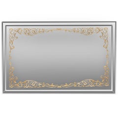Art Deco Églomisé Border Mirror 5