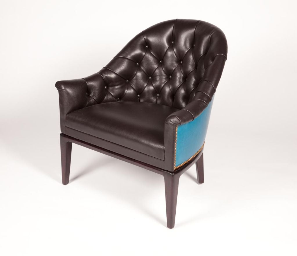 Pair of 1960's "Chesterfield" Clubchairs by Baker
