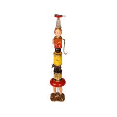 Folk Art Found Object Doll TOTEM by Bill Fink, Bergdorf Goodman 4