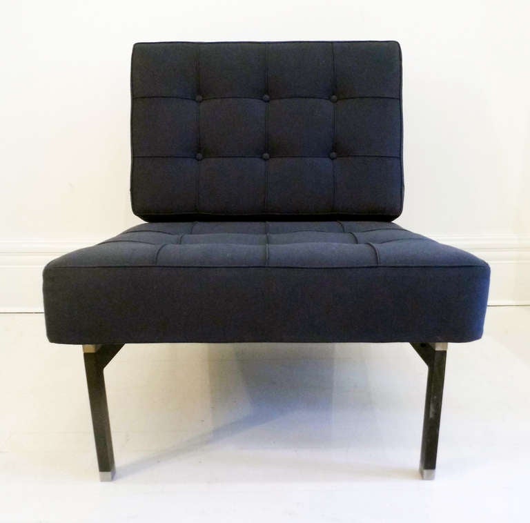 Three Ico Parisi Lounge Chairs In Excellent Condition For Sale In Hudson, NY