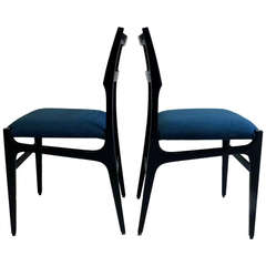 Pair of Dining Chairs By Gio Ponti