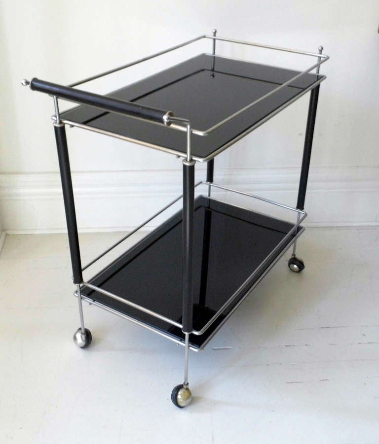 American Mid-Century Bar Cart