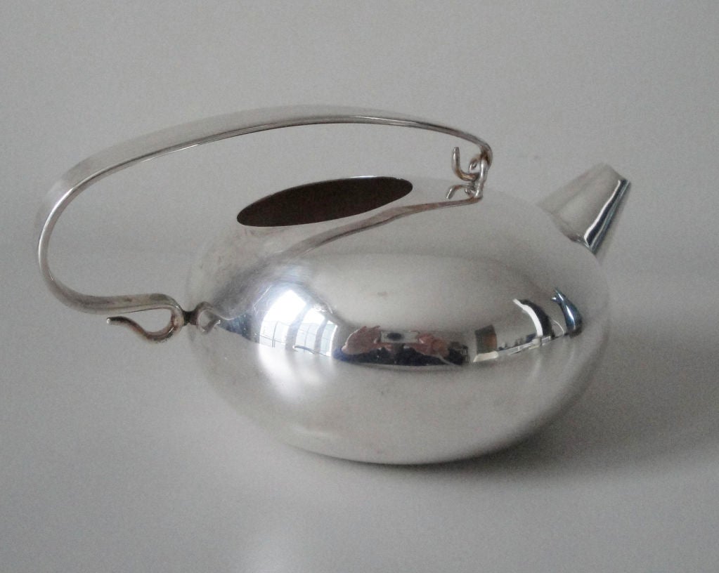 Mid-20th Century Christofle Silver Teapot