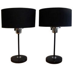 Pair of Heifetz Rotoflex Table Lamps