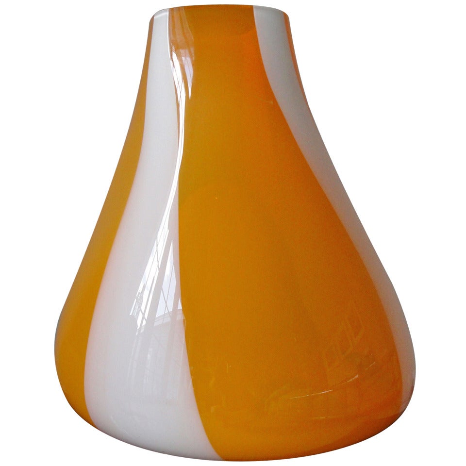 Murano Glass Vase For Sale