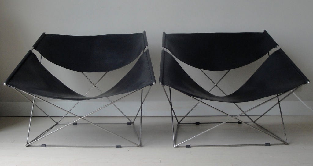 Pair of Pierre Paulin Chairs