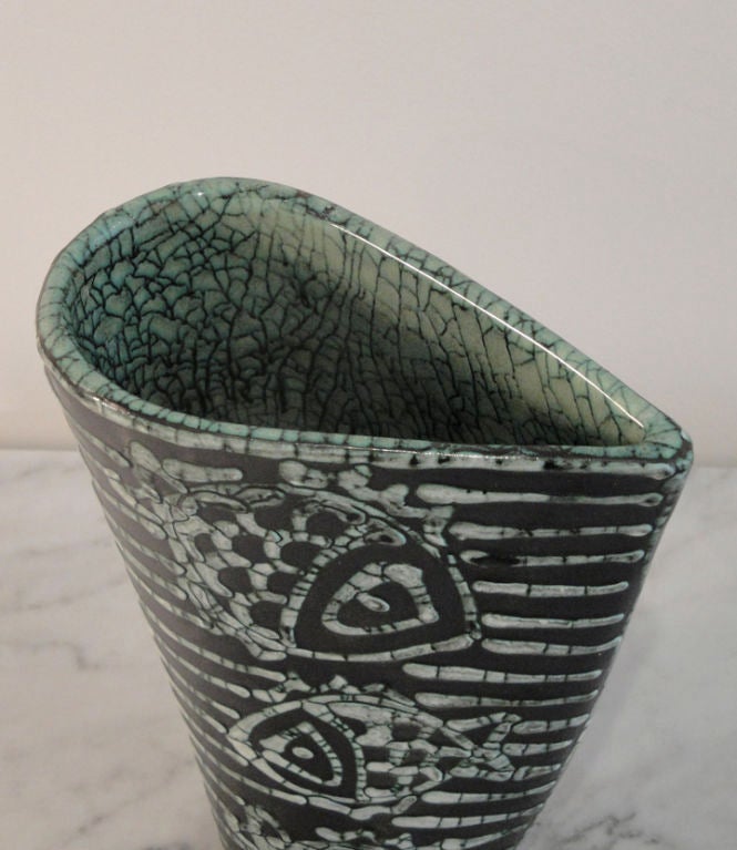 Ceramic Vase by Livia Gorka For Sale