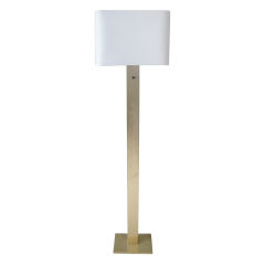 George Kovacs Brass Floor Lamp