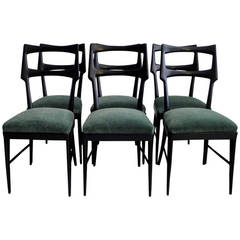 Set of Six Vittorio Dassi Dining Chairs