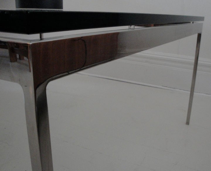Late 20th Century Zographos Square Coffee Table For Sale