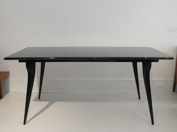 Mid-Century Modern Italian Dining Table in the Manner of Ico Parisi
