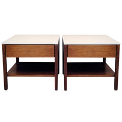 Vintage Pair of Knoll Side Tables