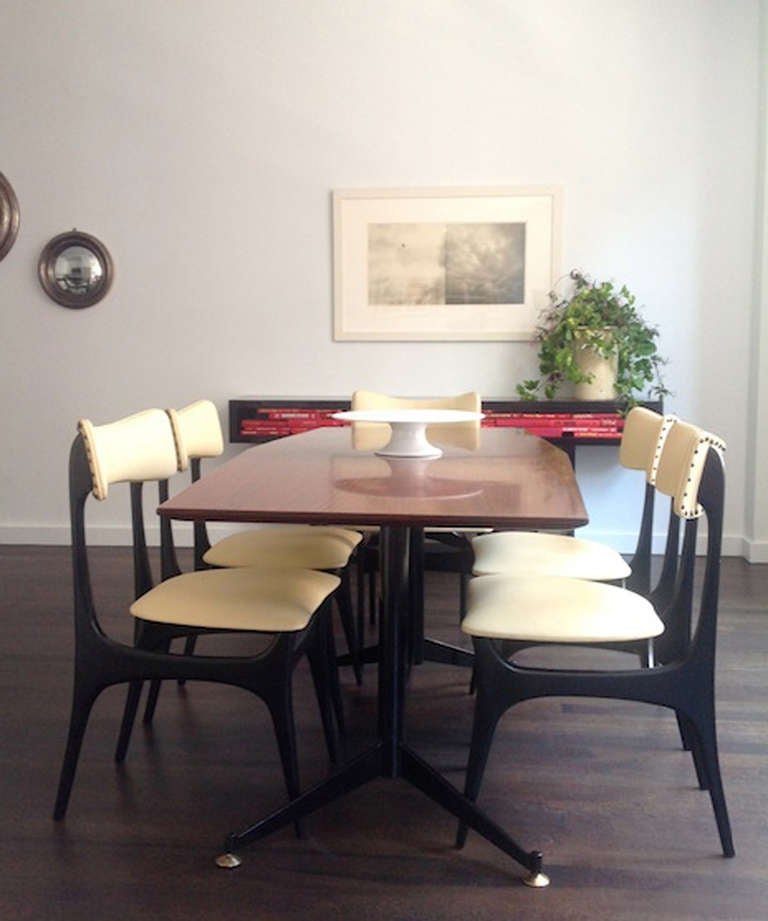 Mid-Century Modern Osvaldo Borsani Table for Tecno For Sale