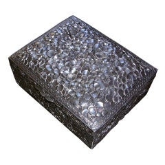 Japanese Cherry Blossom Silver Box