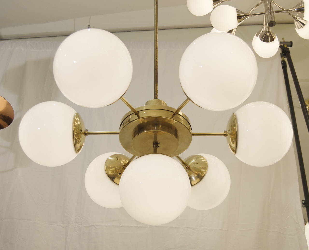 Early 20th Century Spectacular and Massive Bauhaus Era Chandeliers
