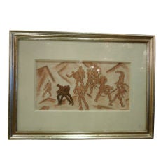 Framed 1930's Drawing 4