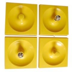 Mod Wall and Hook, Sculptural Light Panels