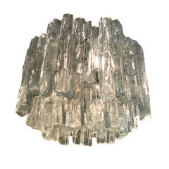 Kalmar Ice Glass Chandelier Light fixture