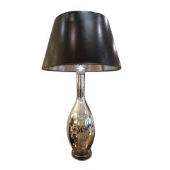 Mercury  Table Lamp with Lucite Base