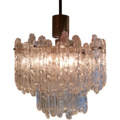 Kalmar Ice Glass Chandelier