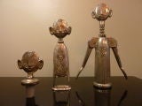 Vintage Trio of Silver Italian Cocktail Accessories