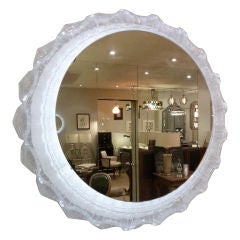 Kalmar Style Lucite  Lit Mirror